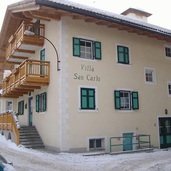 Villa San Carlo Pozza di Fassa Extérieur photo